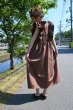 画像5: フリルワンピース☆ブラウン再入荷☆ (5)